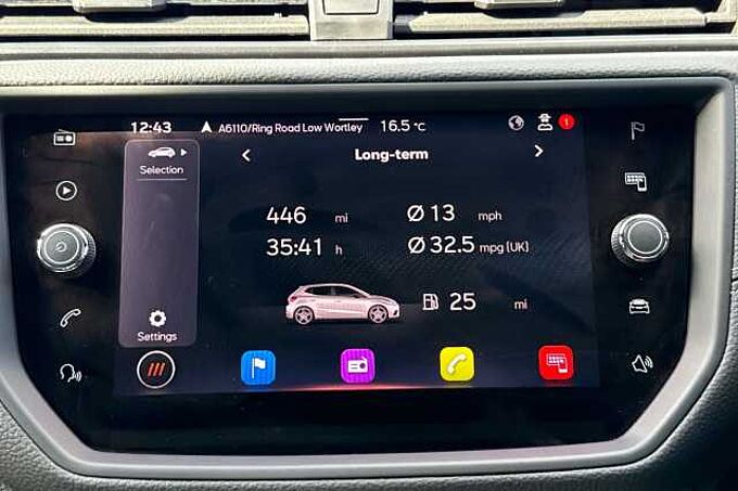 SEAT Ibiza 1.0 TSI XCELLENCE Hatchback 5dr Petrol Manual (110 ps)